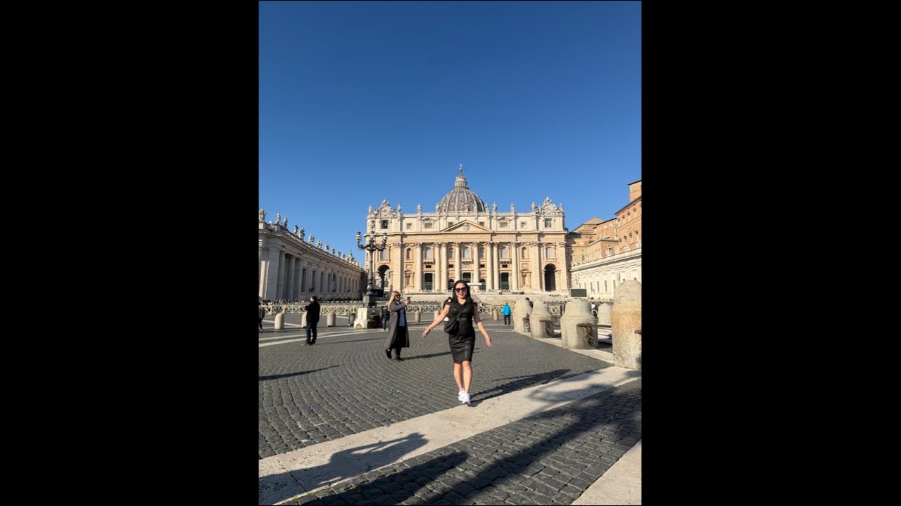 🍂Donna in ITALY/Toà thánh Vatican ,đài phun nước Hello everyone💜
