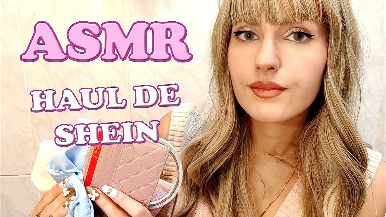 ASMR HAUL SHEIN - ASMR español y susurrado  | HelenASMR