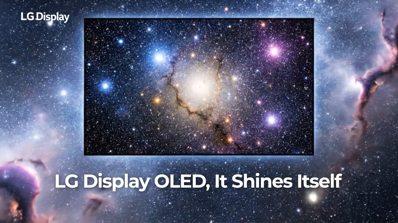 LG Display OLED that emits light on its own like starlight