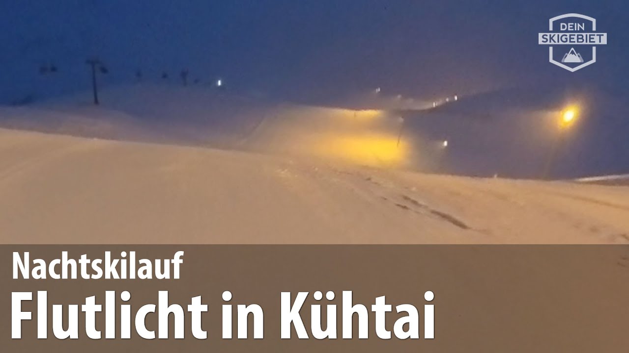 Flutlichtski in K&uuml;htai