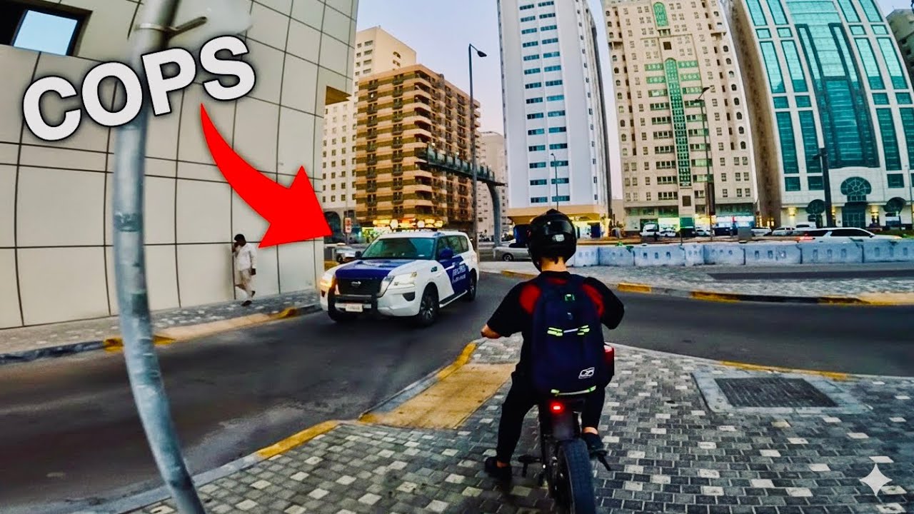 SURRON LBX IN ABU DHABI WITH NAREK (COPS) 