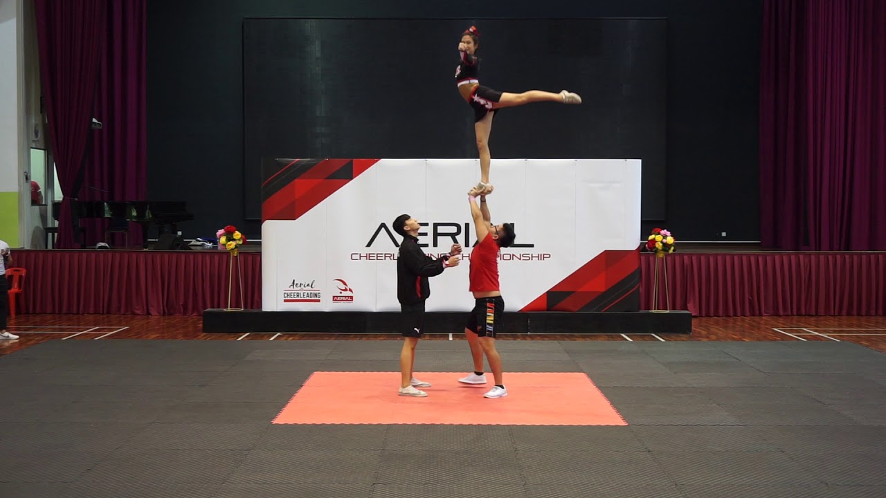20181111 AERIAL CHEERLEADING CHAMPIONSHIP - PARTNER STUNT LEVEL 6 - JAYVEE