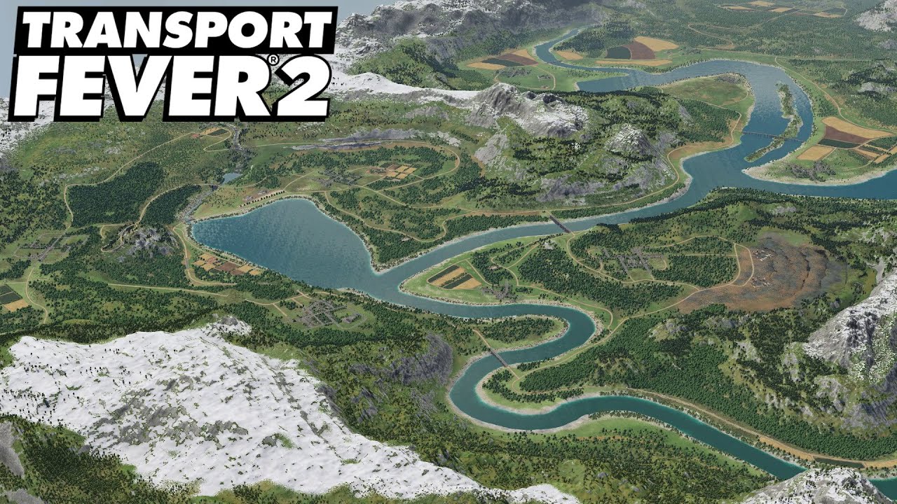 Transport Fever 2 [Mapvorstellung] Die sch&ouml;nste Karte f&uuml;r Transport Fever 2? | Scenic View