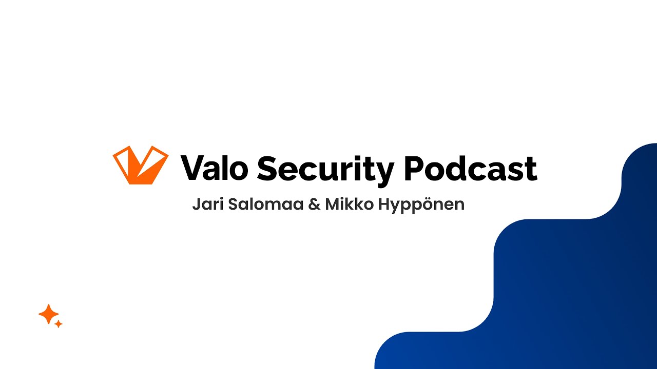 Valo Security Podcast: Mikko Hyppönen on Salesforce security, ransomware, and the rise of AI