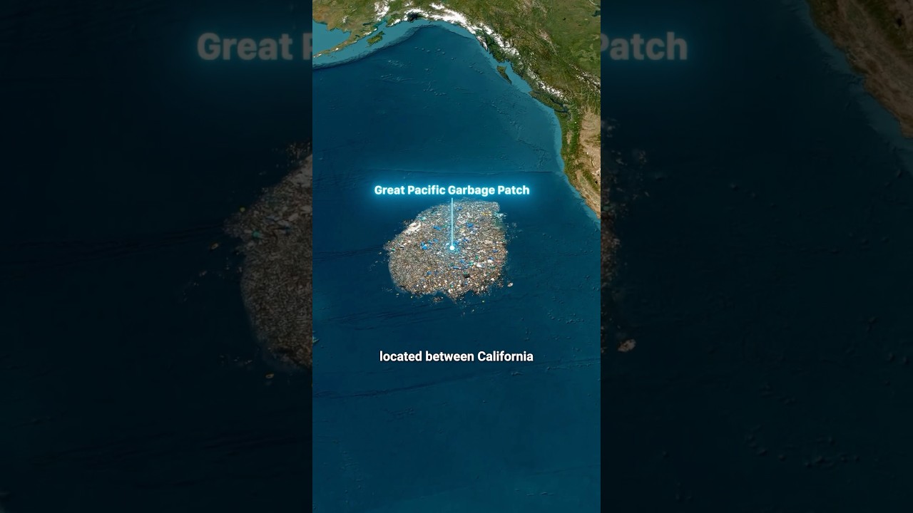 Invisible Island in the Pacific Ocean 🏝️ The Great Pacific Garbage Patch 🤯
