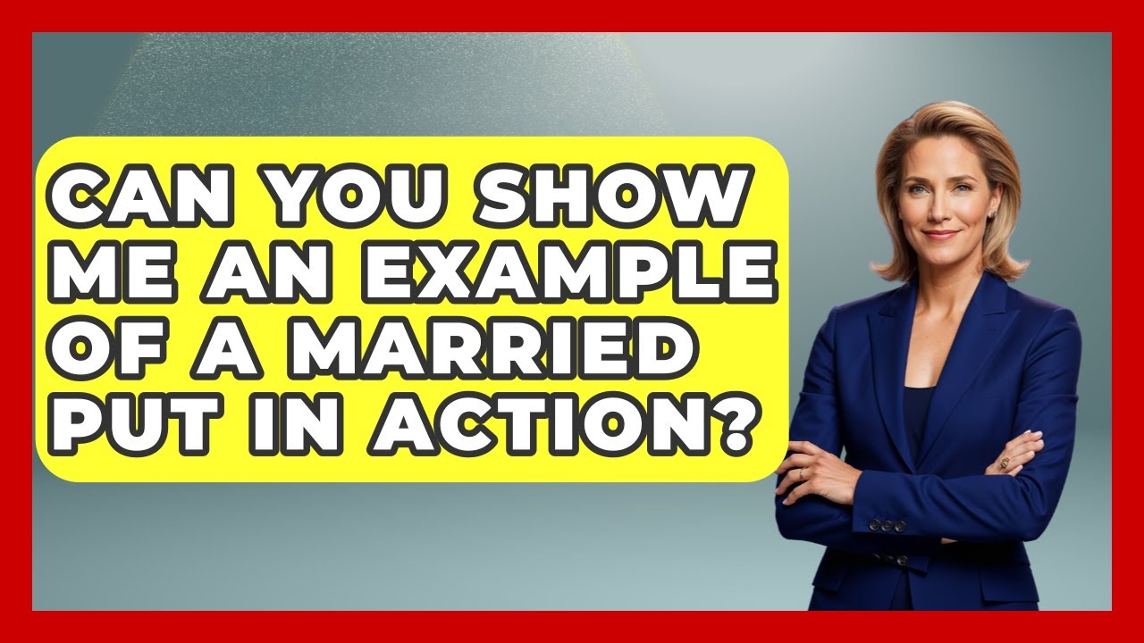 Can You Show Me An Example Of A Married Put In Action? - Stock and Options Playbook