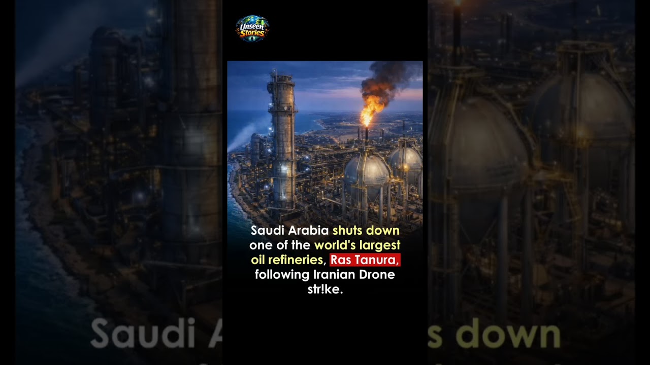 Iranian Drone Attack Shuts Down One of the World's Largest Oil Refineries. #Saudi #Iran #DroneStrike