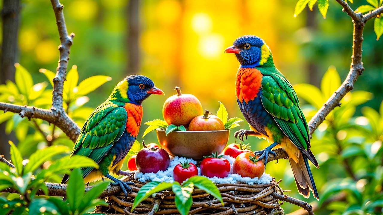 Discover the Beauty: Unlock the Secrets of Wild Birds in a Spring Wonderland!