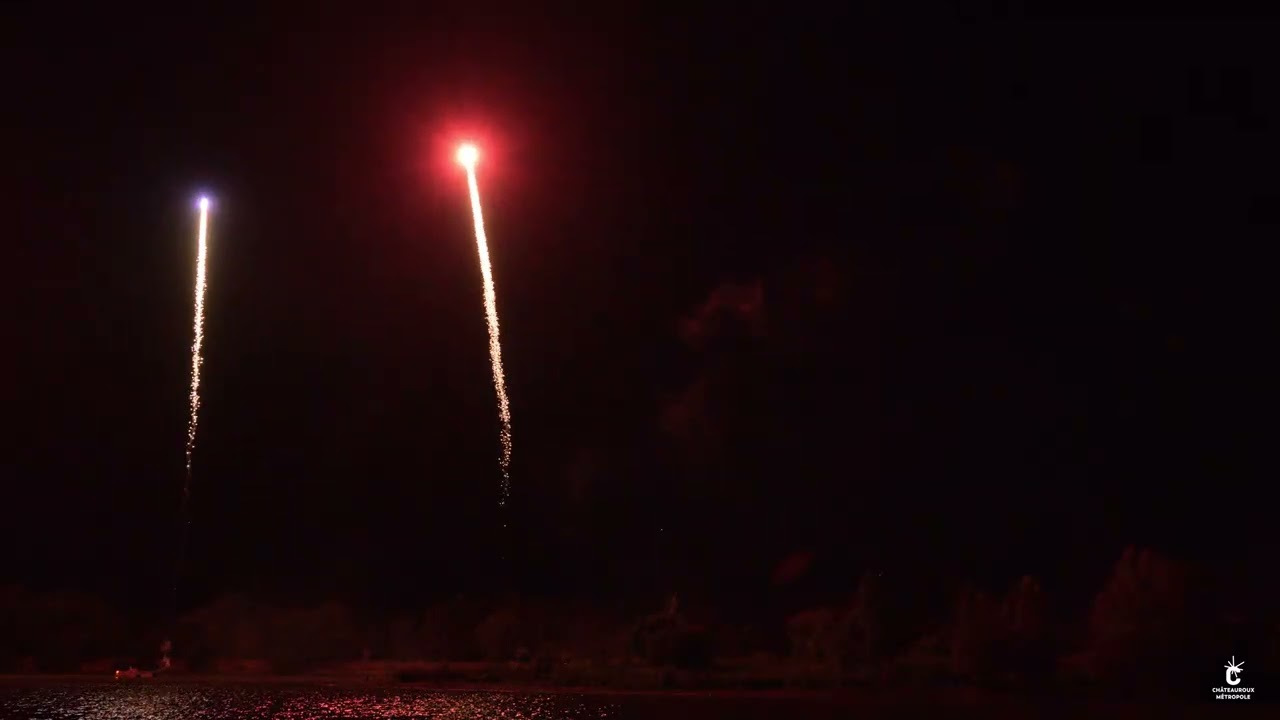 Feu d'artifice du 13 juillet 2025 à Châteauroux