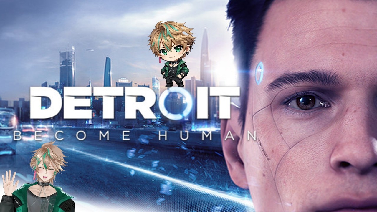 【Detroit Become Human】＃１ #vtuber   #Detroit Become Human #ゲーム実況   #ゲーム配信    #ゲーム