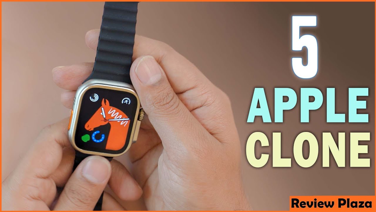 Top 5 Best Apple Ultra 8 Clone Smartwatch 2022 | এপলের বেস্ট ক্লোন ওয়াচ | Review Plaza