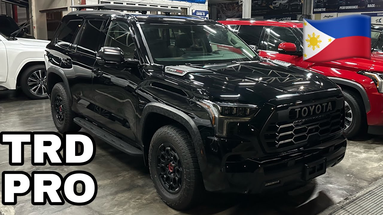 🇵🇭 For Sale (Philippines) - 2023 Toyota Sequoia TRD Pro Hybrid 4WD 4x4 Brand New!