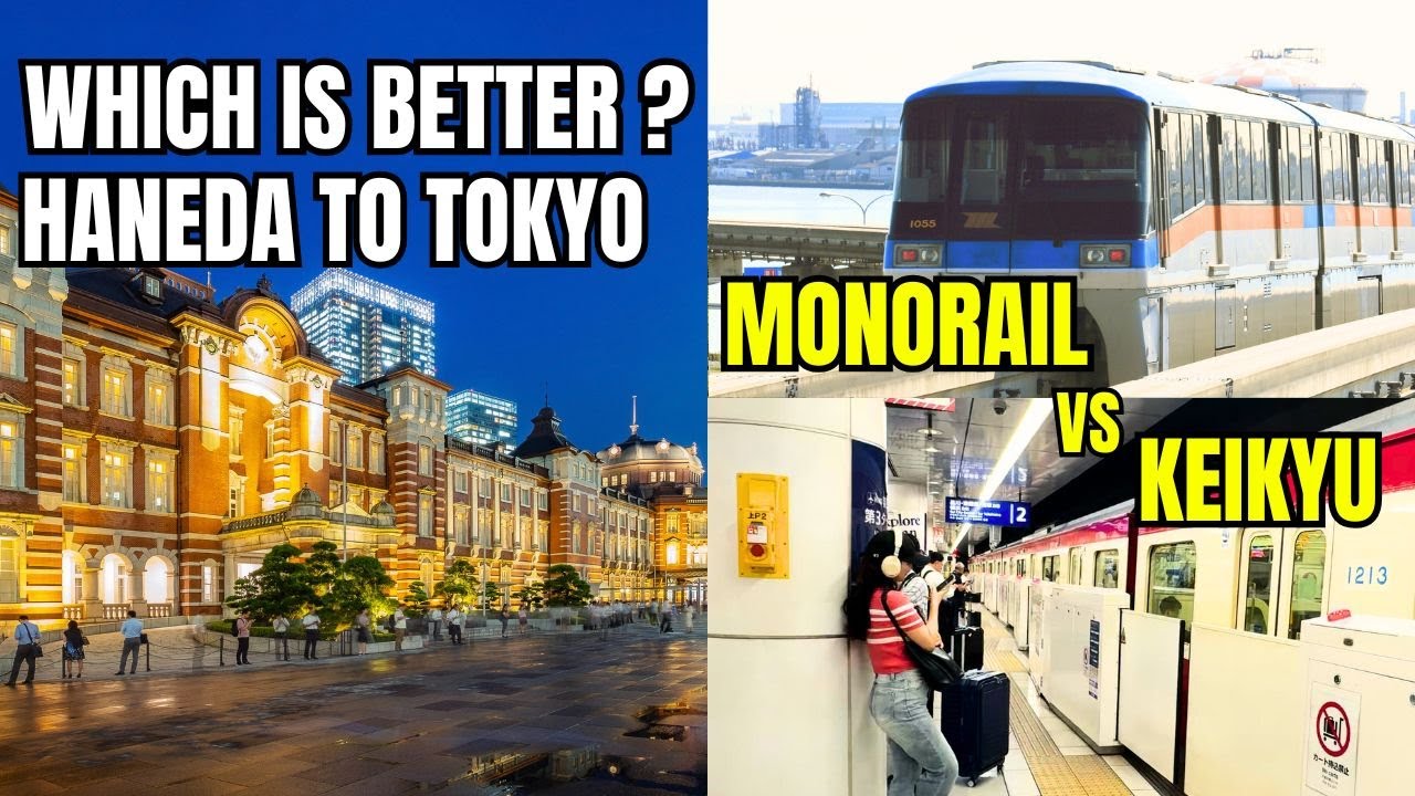 EASIEST Way to Get from Haneda Airport to Tokyo Station!