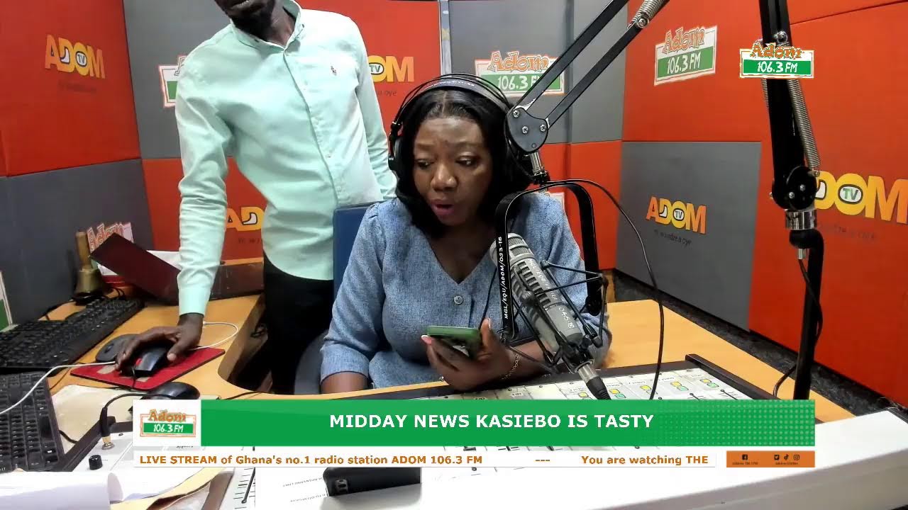 Midday News Kasiebo Is Tasty on Adom 106.3 FM (02-02-26)