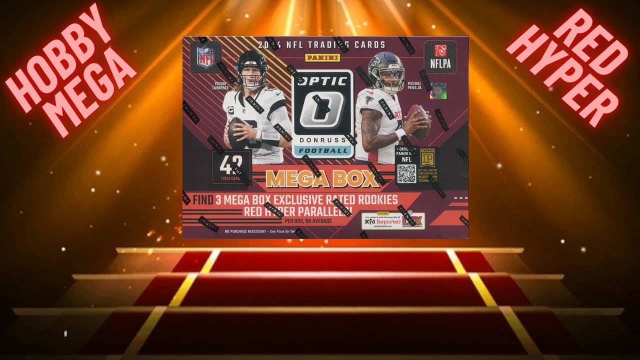 PREMIUM MEGAS WORTH IT!? 🤔 2024 Panini Donruss Optic Football Hobby Mega Box Opening!