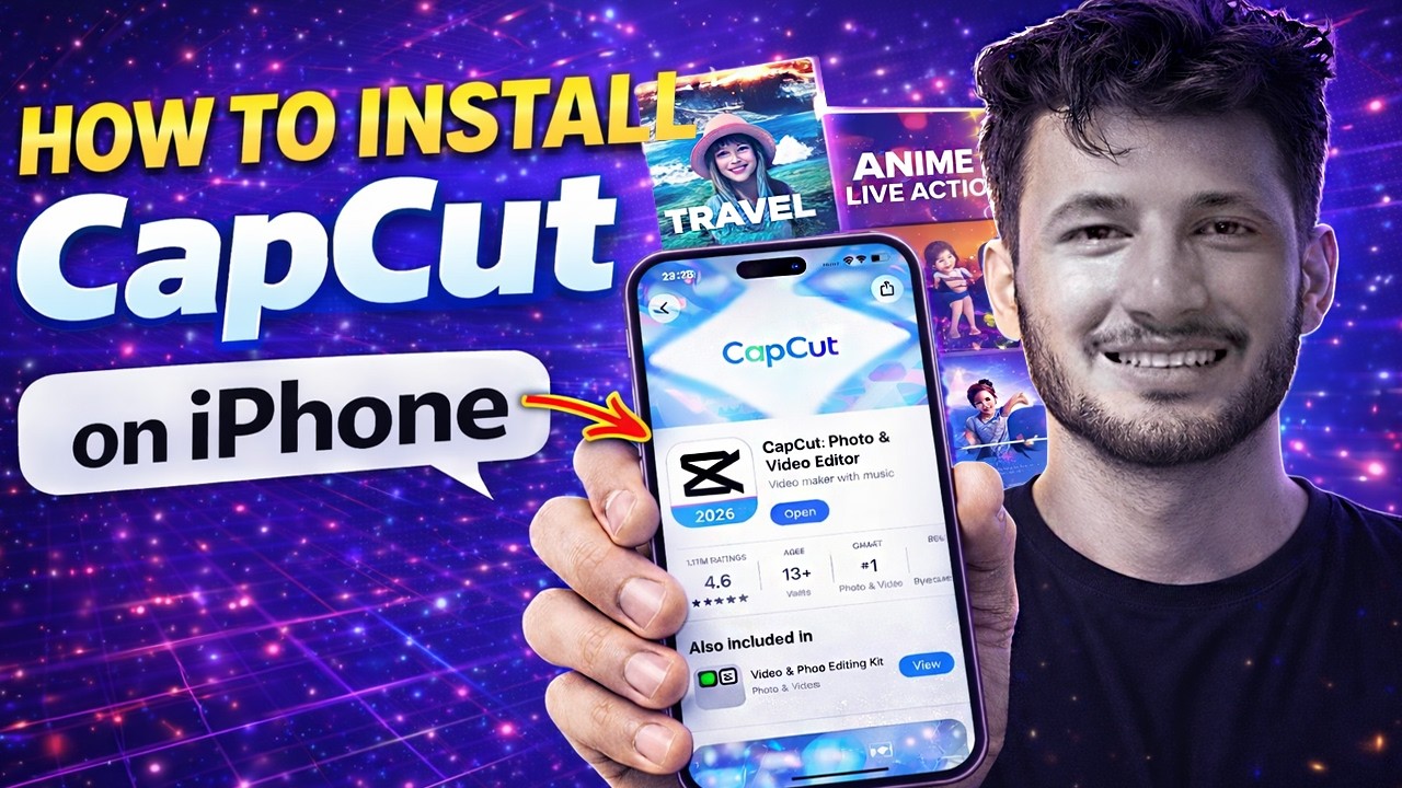 IPhone me Capcut kaise download kare | how to download capcut in iphone  