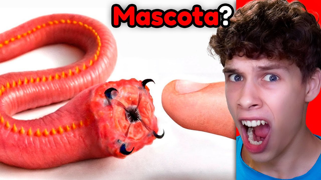CONSEGUÍ UN GUSANO DE SANGRE (SUPER PELIGROSO) DE MASCOTA