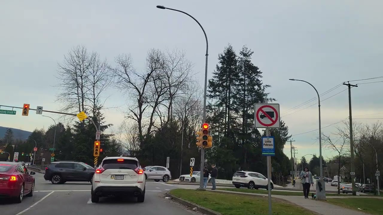 Driving around Coquitlam BC 🇨🇦 2025