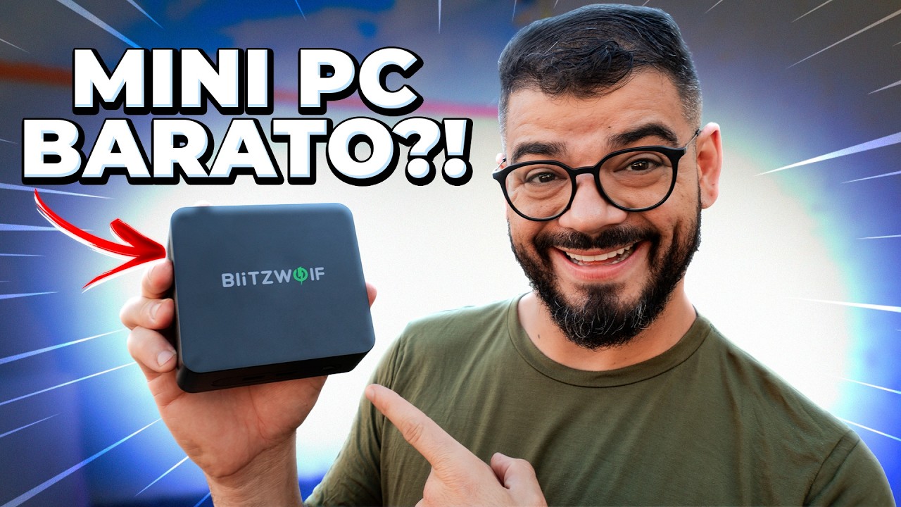 ESTE MINI PC BARATO É BOM PARA ESTUDOS, TRABALHO e ATÉ JOGOS!  Blitzwolf BW-MPC2