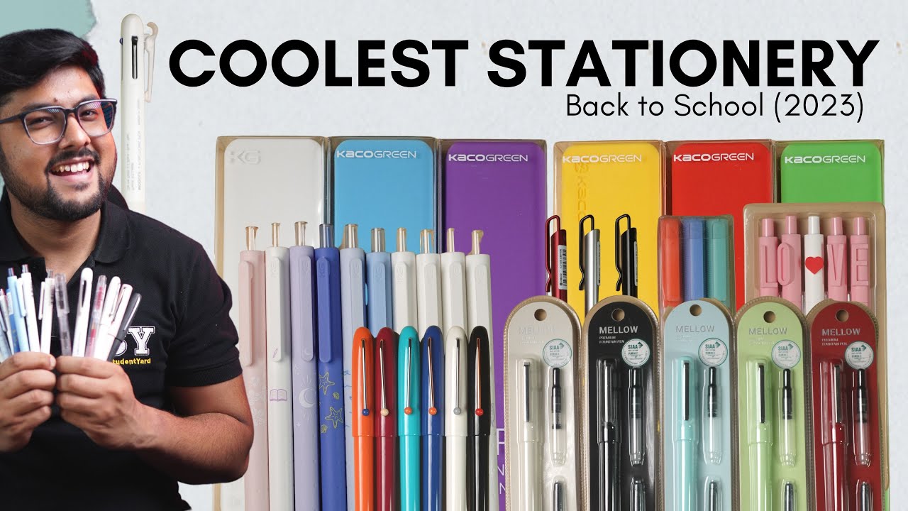 Back to School 2023: Discover the Most Stylish, Sleek and Minimalist Stationery Essentials