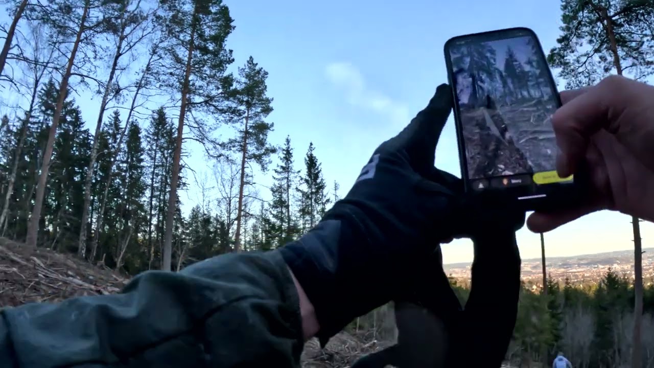 Frognerseteren trail riding/Downhill 18. mars 2025. Oslo Norway