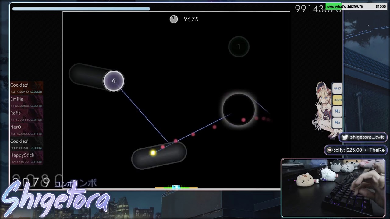 osu! | Cookiezi | gmtn. - furioso melodia [Wrath] +HD,HR 96.64% FC 660pp #1| Livestream!