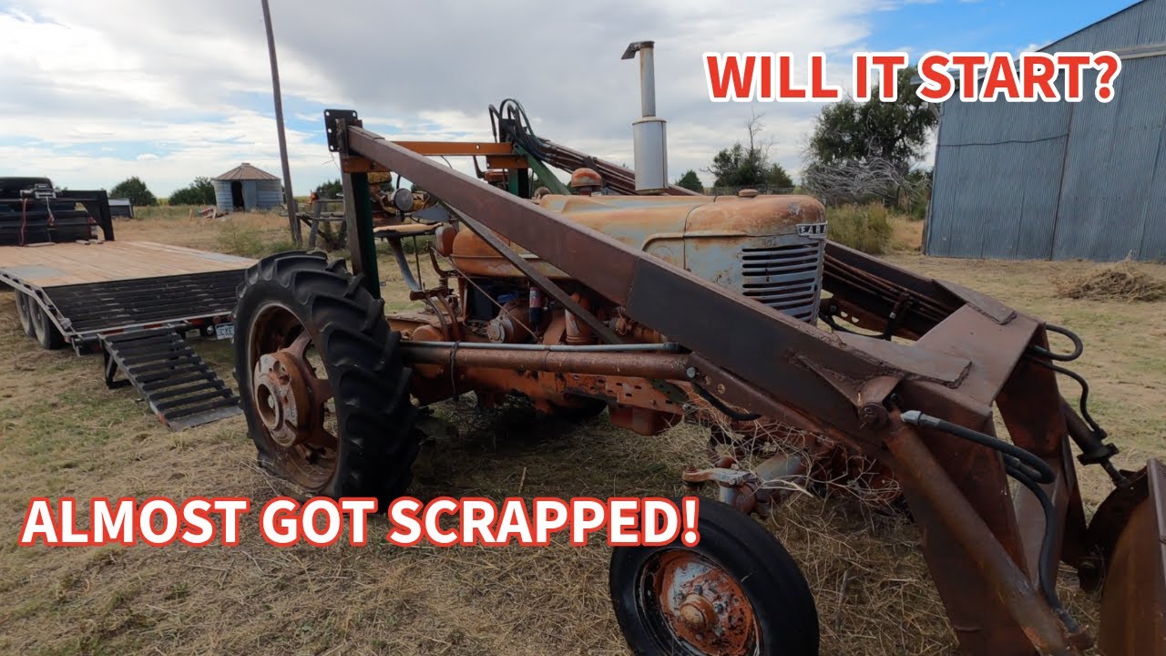 Abandoned Farmall M SAVED from Scrapper!  WILL IT RUN?!