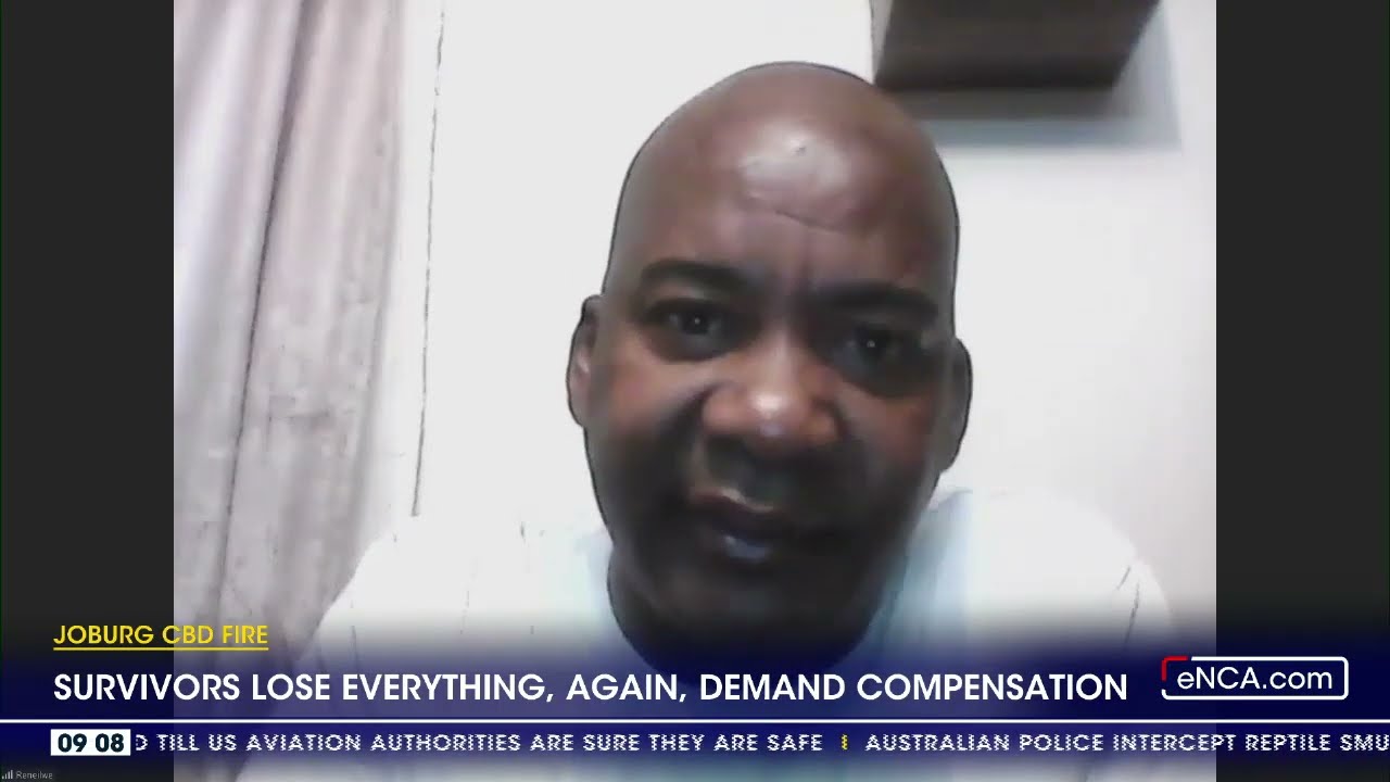 Joburg CBD Fire | Survivors suffer more loss after shelters flooded