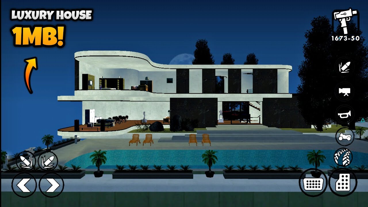 [1MB] Luxury House Mod For GTA San Andreas Android | Modding Master