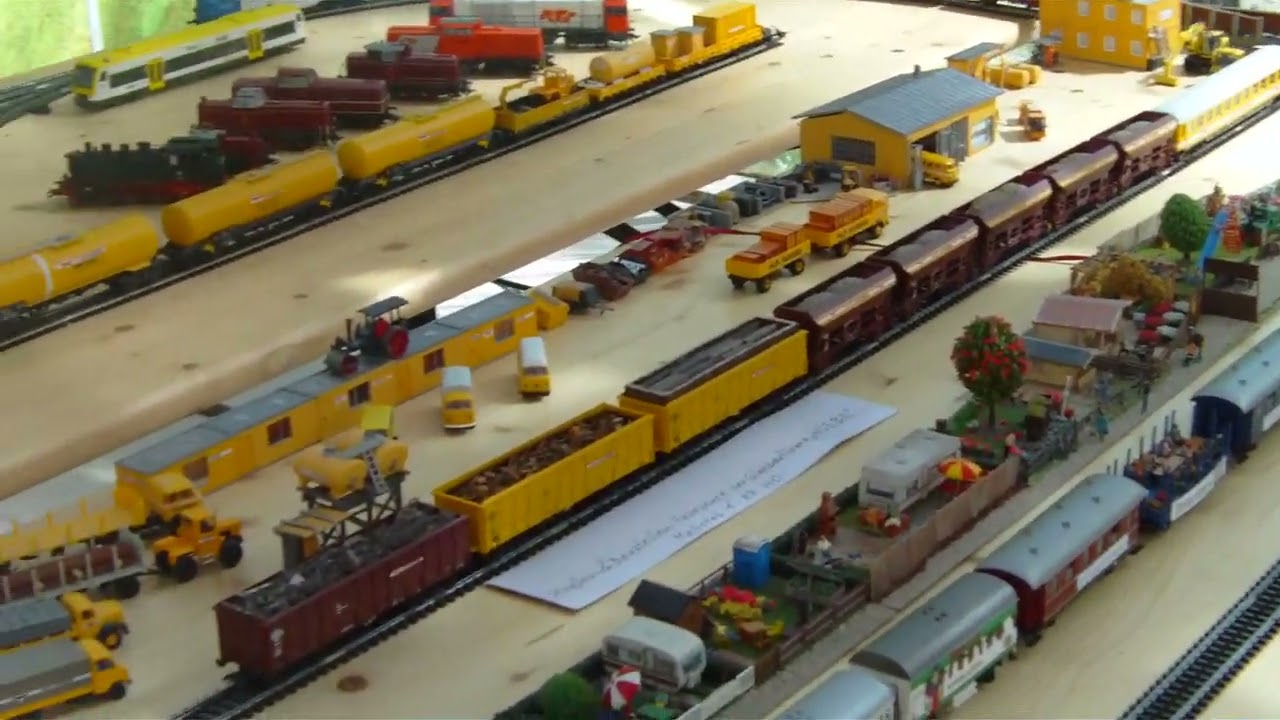 Gartenbahn-Ausstellung Apr. 2025 Ladenburg Teil 2 (Spur H0)