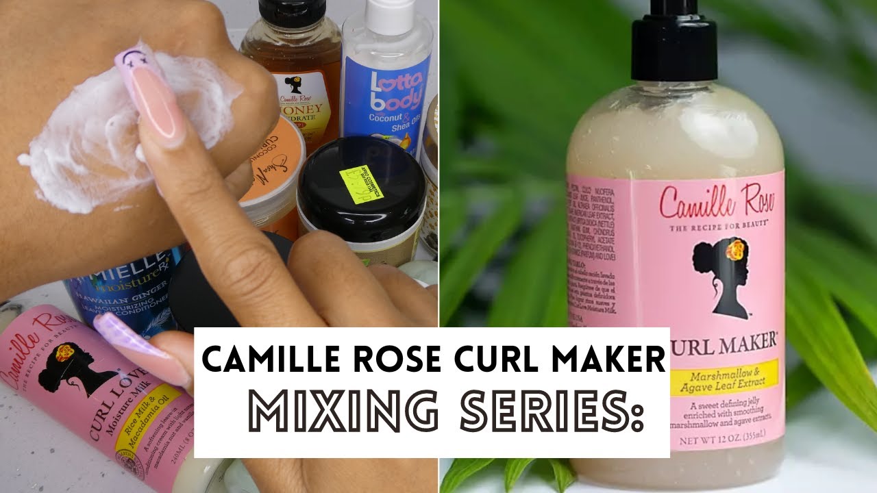 10 LEAVE INS 1 GEL⁉️| IS CAMILLE ROSE CURL MAKER ALL THAT👀| Mixing Leave Ins With Curl Maker 🥣