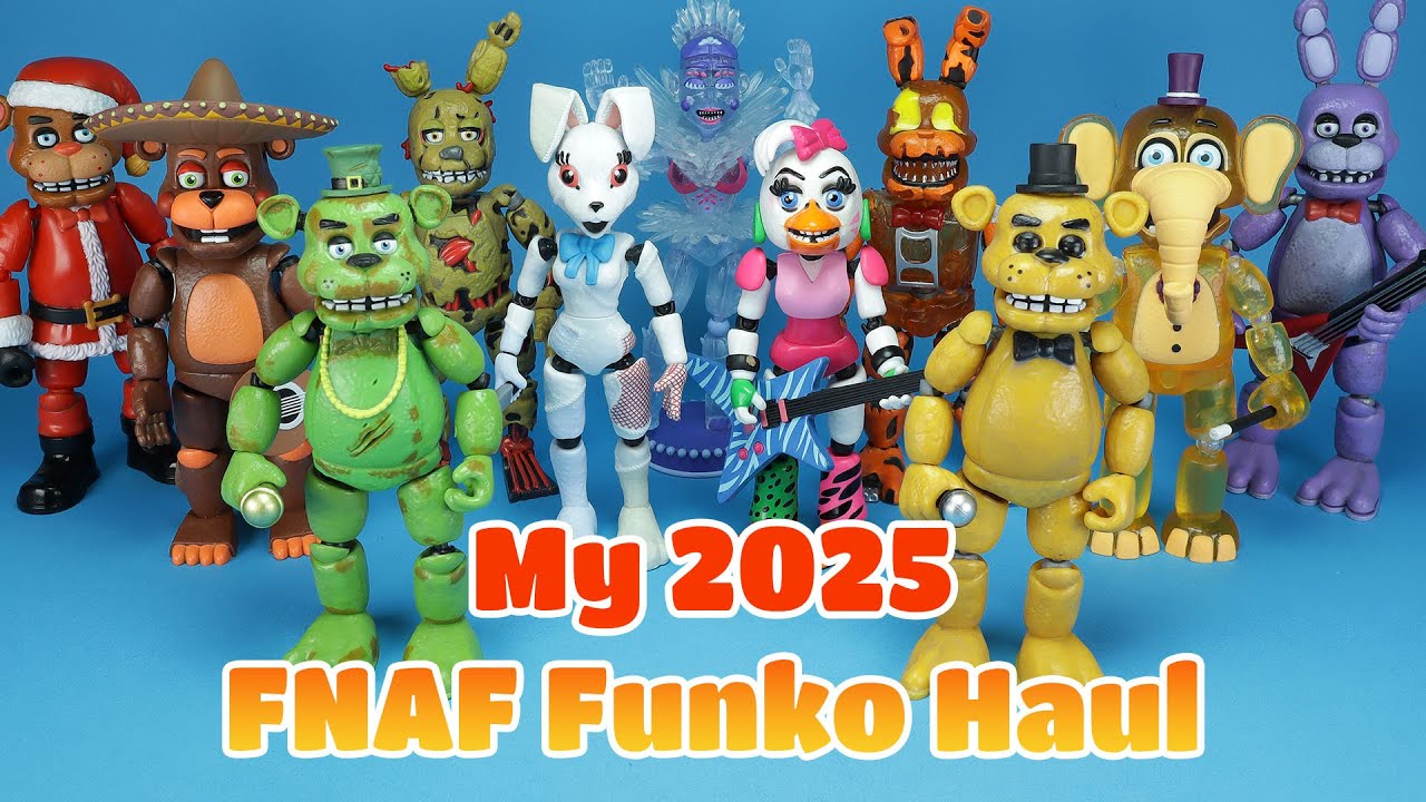 All the Five Nights at Freddy’s Funko Figures I Got in 2025