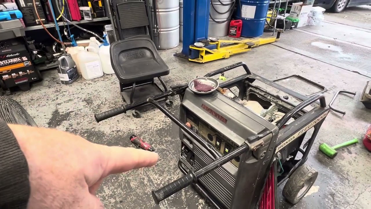 Honda eu7000is electric start not working