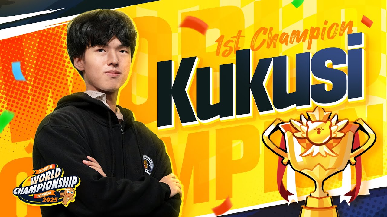 冠軍選手 Kukusi 精彩片段 |《跑跑薑餅人：烤箱大逃亡》2025世界冠軍賽