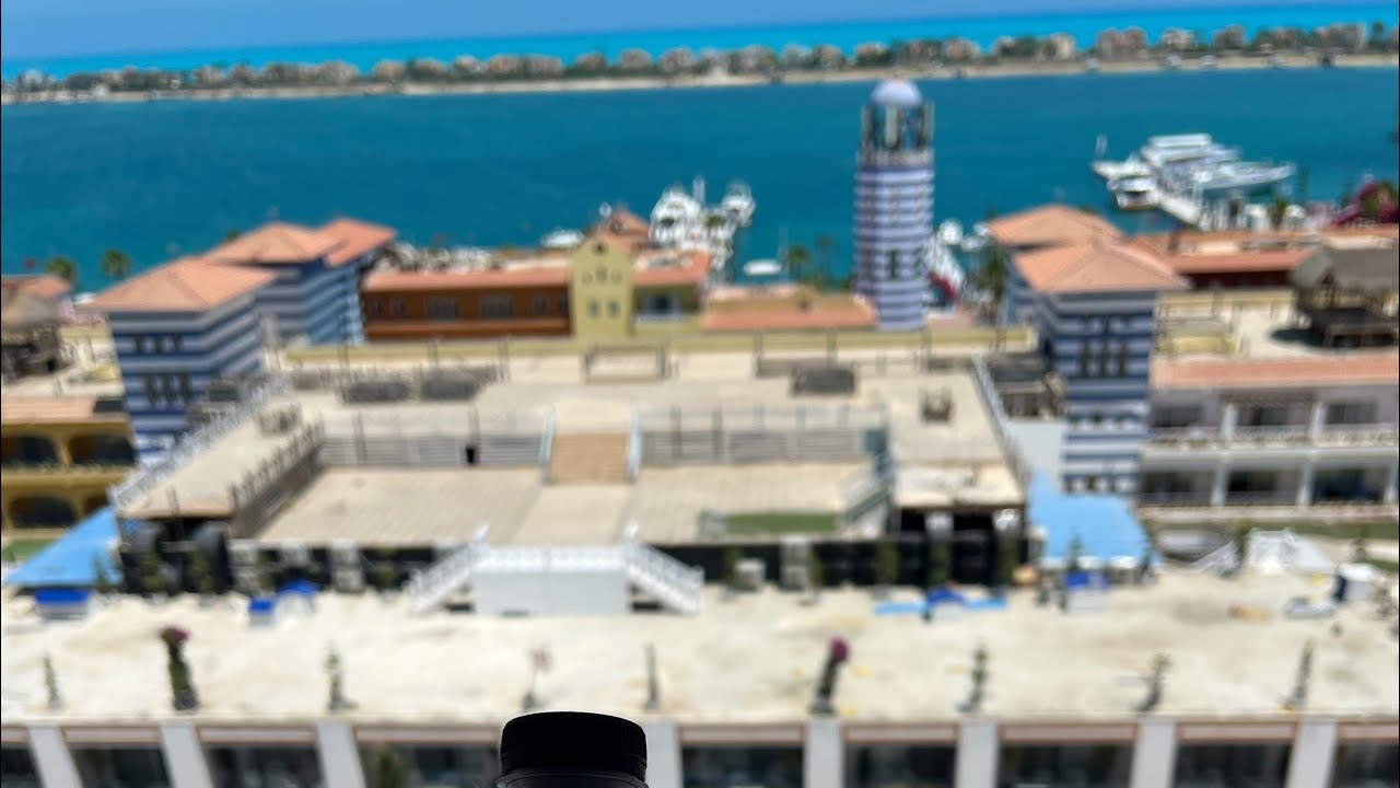 Porto Marina جوله سريعه في فندق بورتو مارينا الساحل الشمالي 🌊🌊🏖️