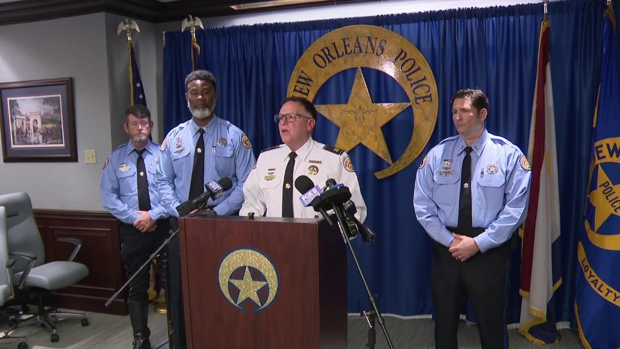 LIVE: NOPD provides update on arrest in crash that killed JPSO deputy