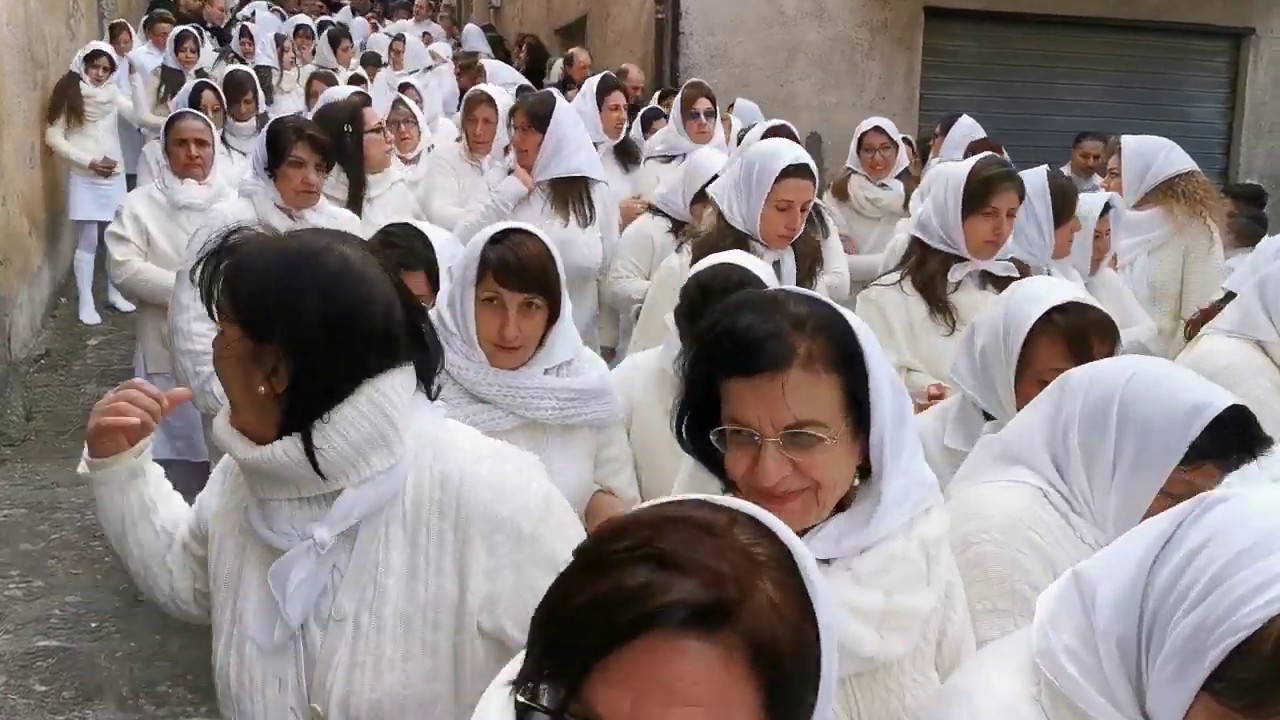 Festa di S. Sebastiano 2020 - Tortorici (ME) un fiume bianco in processione