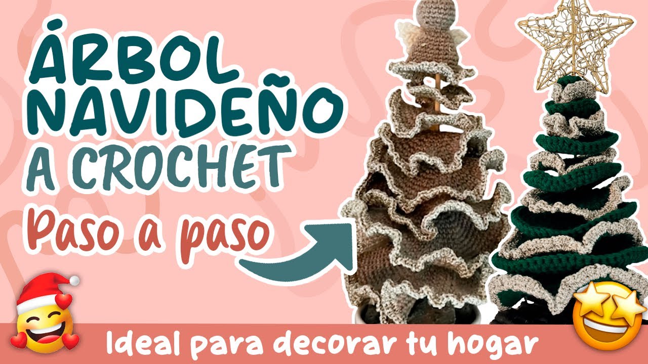 Arbolito Tejido a crochet | APRENDER A TEJER | Ganchillo Paso a Paso DIY