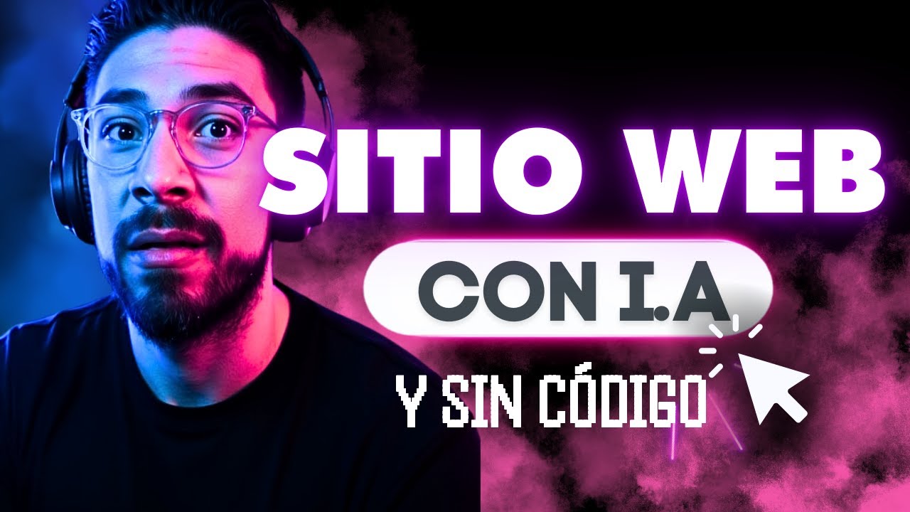 Cómo crear tu sitio web con IA (sin código) | Tutorial página web 2025