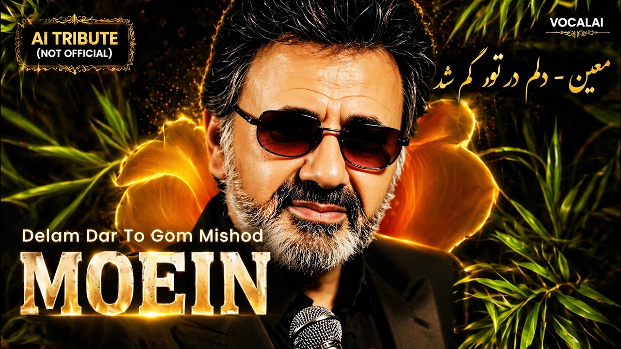 Moein - Delam Dar To Gom Mishod (new song AI) | معین - دلم در تو گم می‌شد