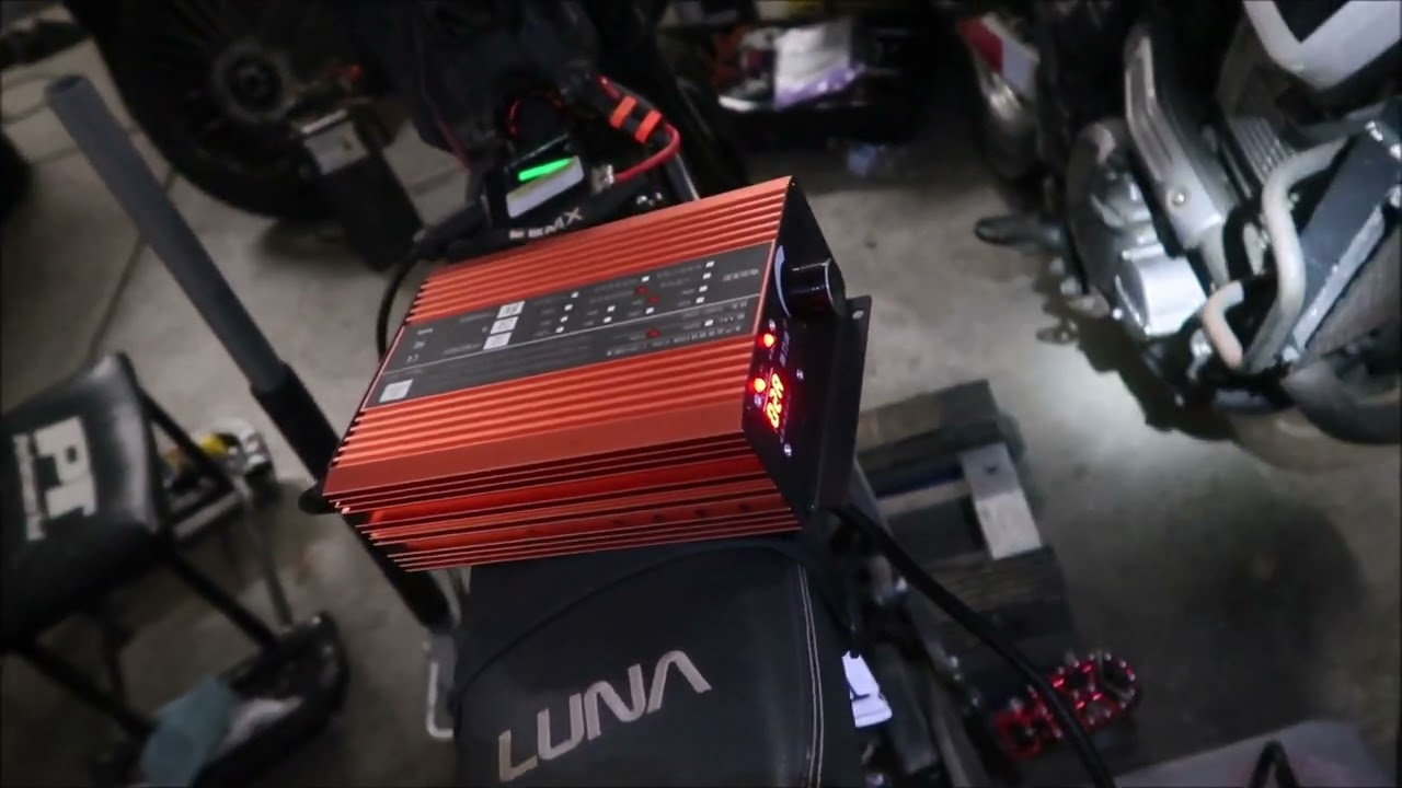 EBMX 72V 42AH Charge Time Experiment