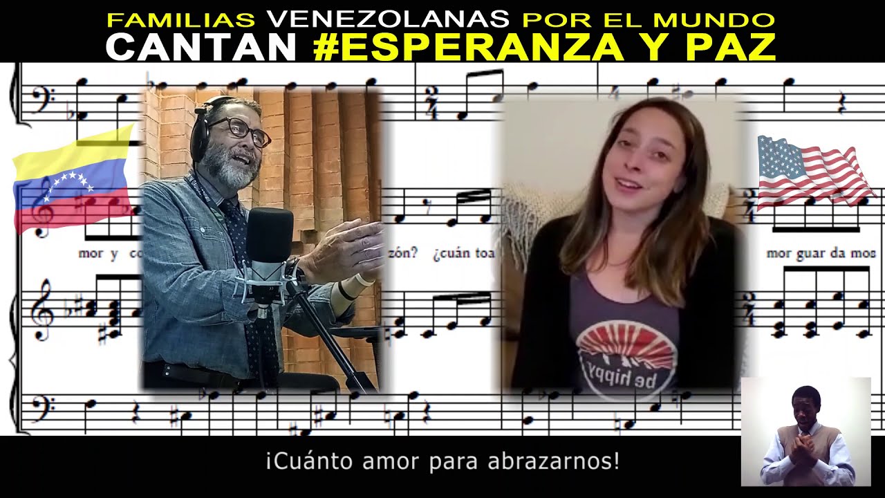 Esperanza y Paz. Letra y M&uacute;sica: Imar&uacute; Mart&iacute;nez. Producci&oacute;n Ejecutiva: Roberto Ruiz Tovar.