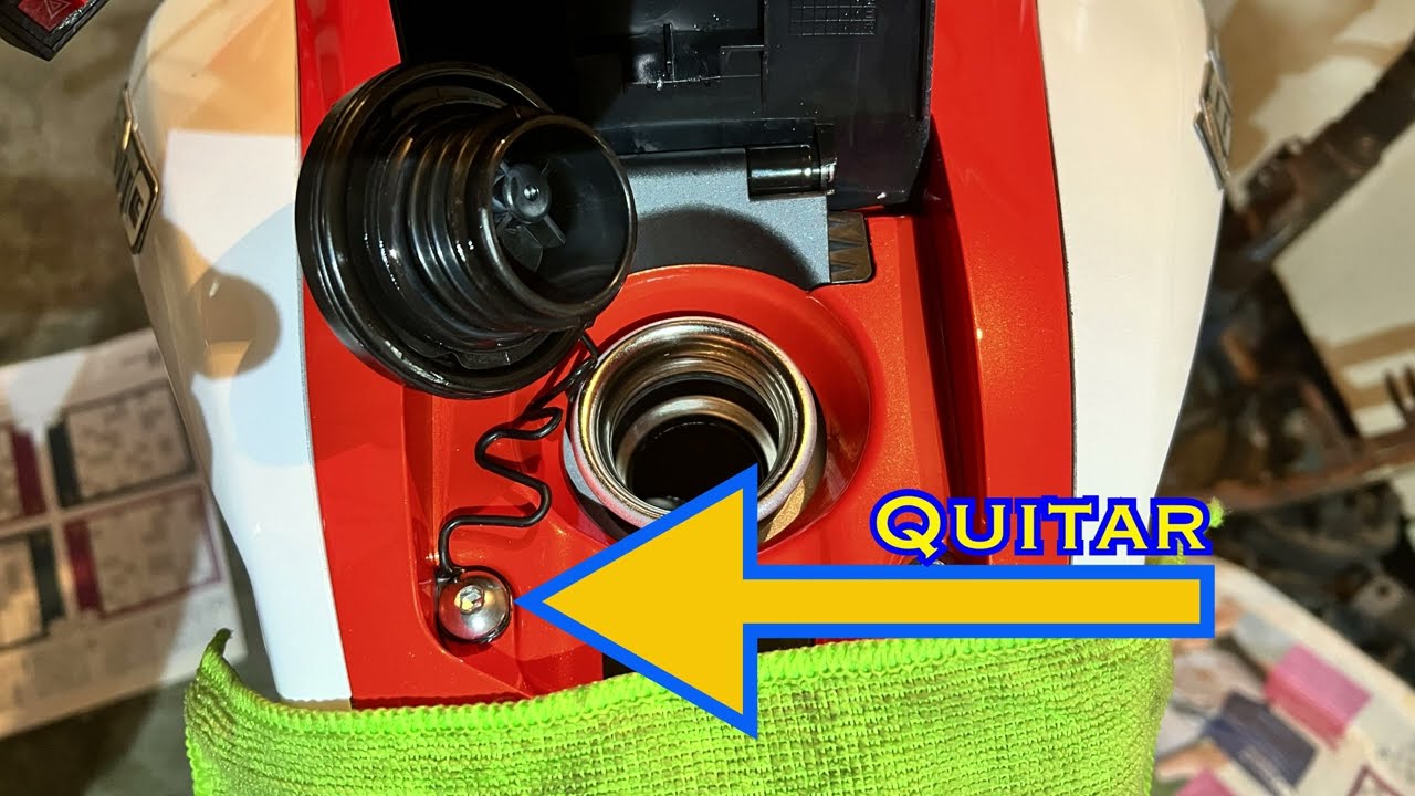 Vento Hyper 280 / perforar tapón tanque de gasolina