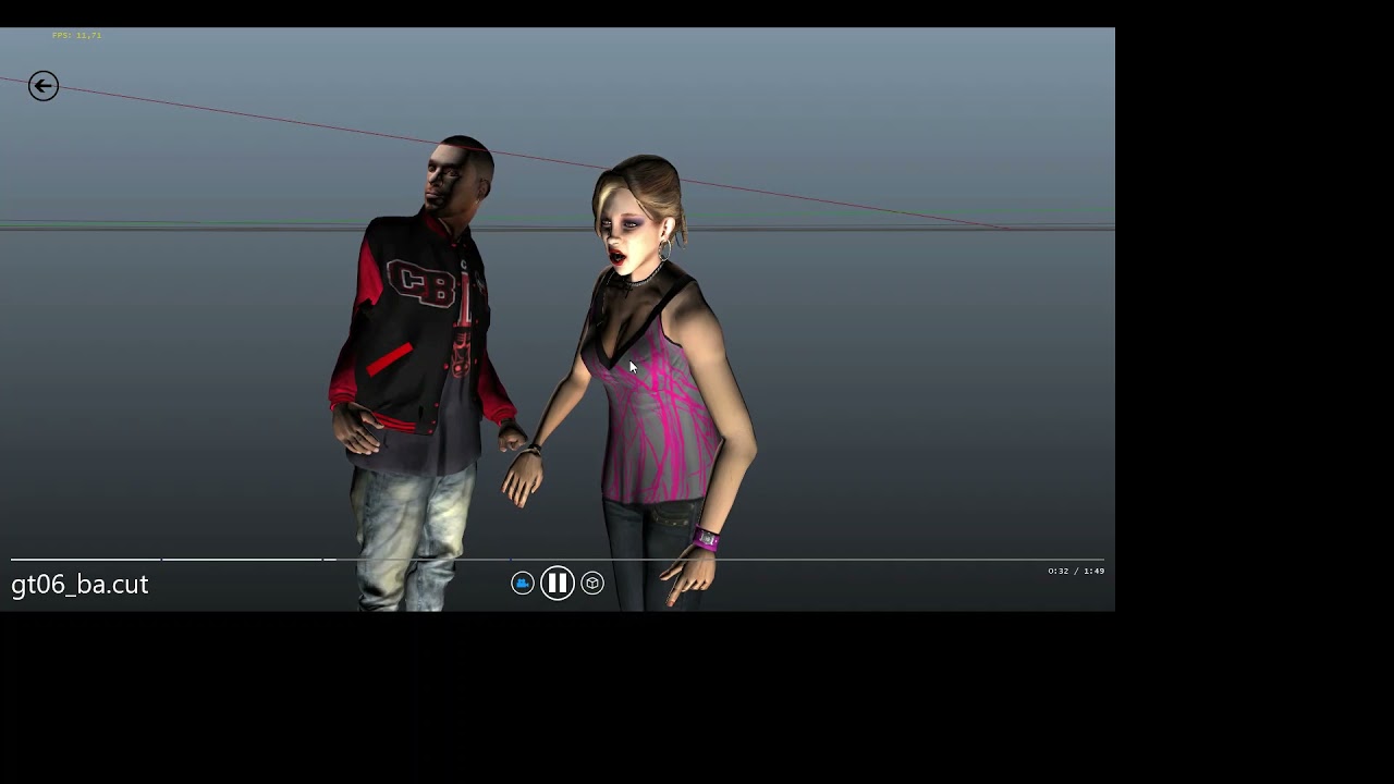 GTA TBOGT - EXPLORING CUTSCENE -  Boulevard Baby Cutscene