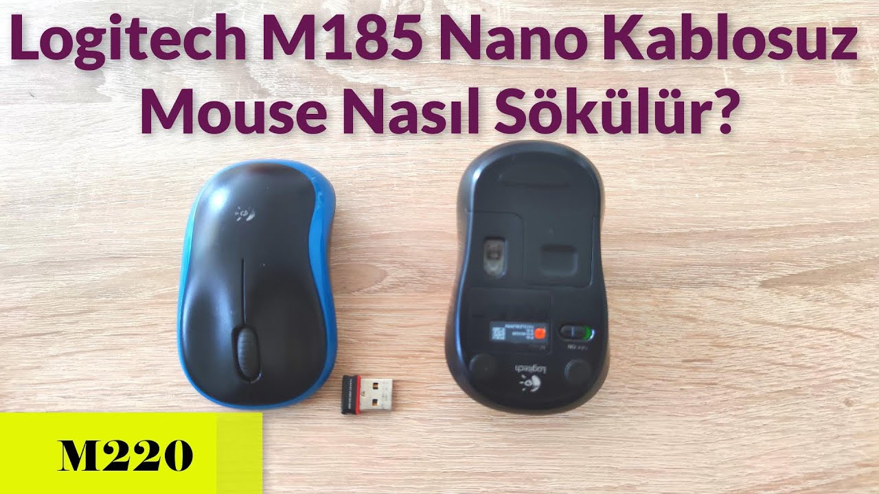 Logitech Mause Nasıl Sökülür ve Bakımı Nasıl Yapılır