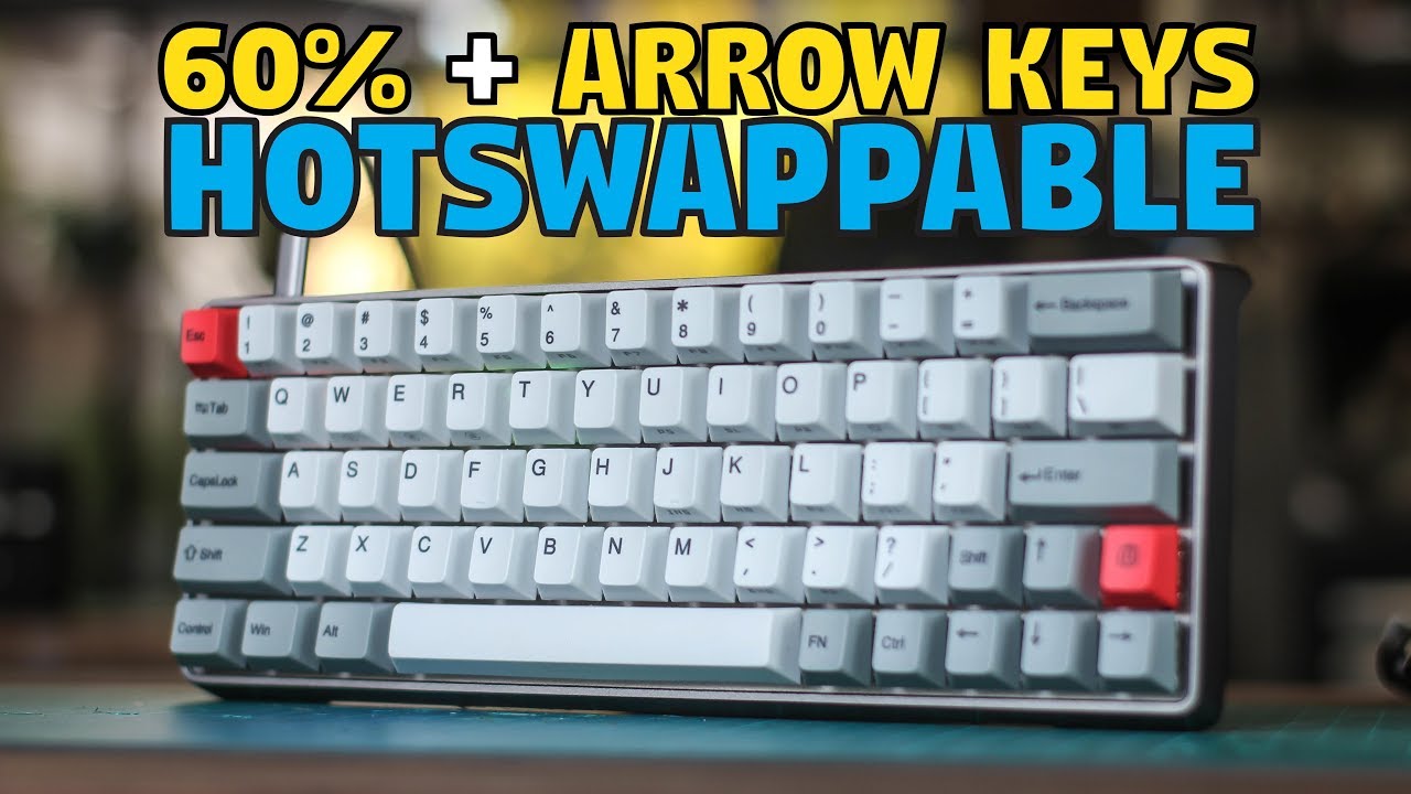 GK64 (Sewino) Hotswappable Mechanical Keyboard - Unboxing & Review