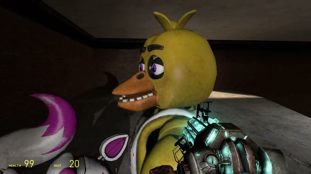 Garry's Mod fnaf the Nightmares took over (Part one btw subscribe for part two)