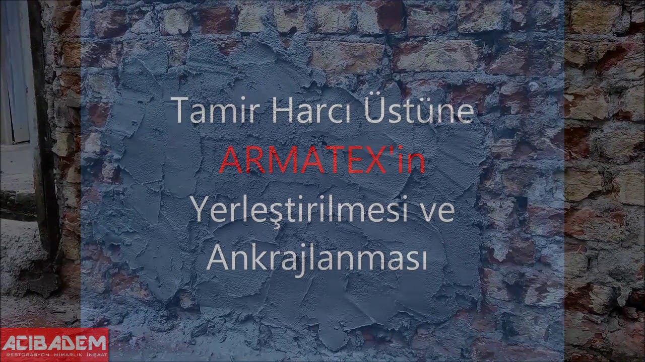 Yığma Duvarların ARMATEX ile Güçlendirilmesi