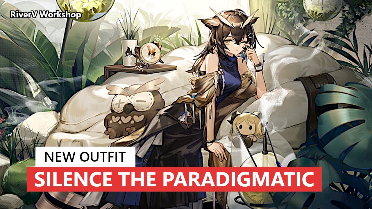 Silence the Paradigmatic New Skin | Arknights/明日方舟 淬羽サイレンスの新しいコーデ