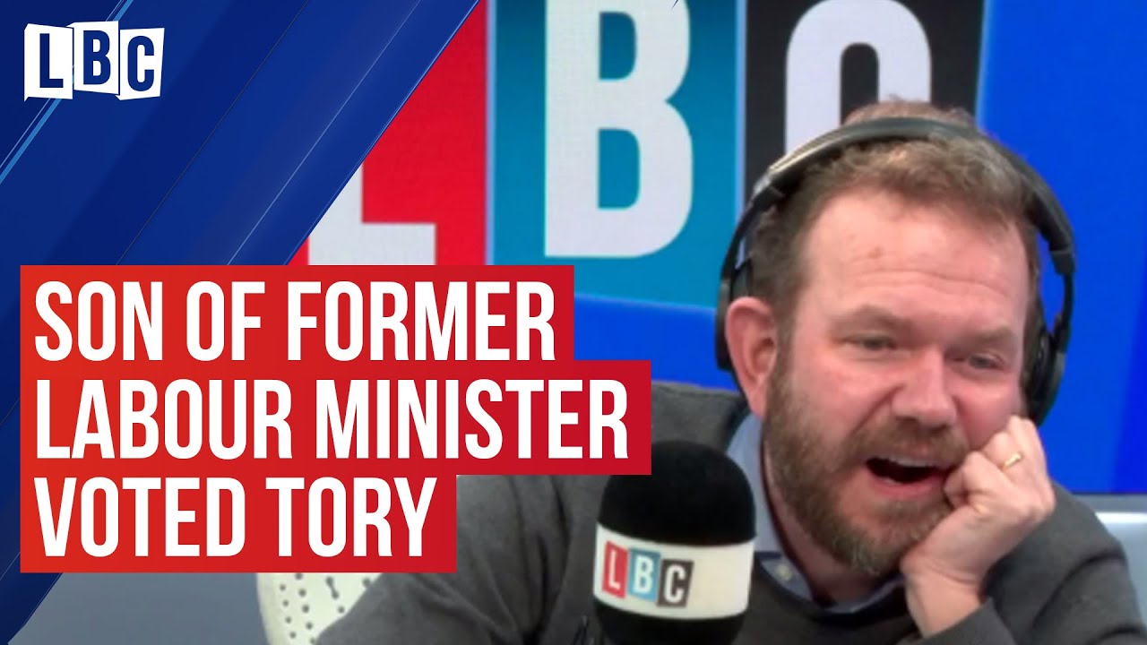 Son of former Labour cabinet minister tells James O'Brien why he votes Tory